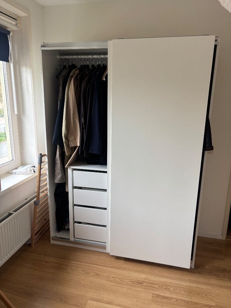 IKEA Kast Pax, Ophalen, Gebruikt, 150 tot 200 cm, Met lade(s)