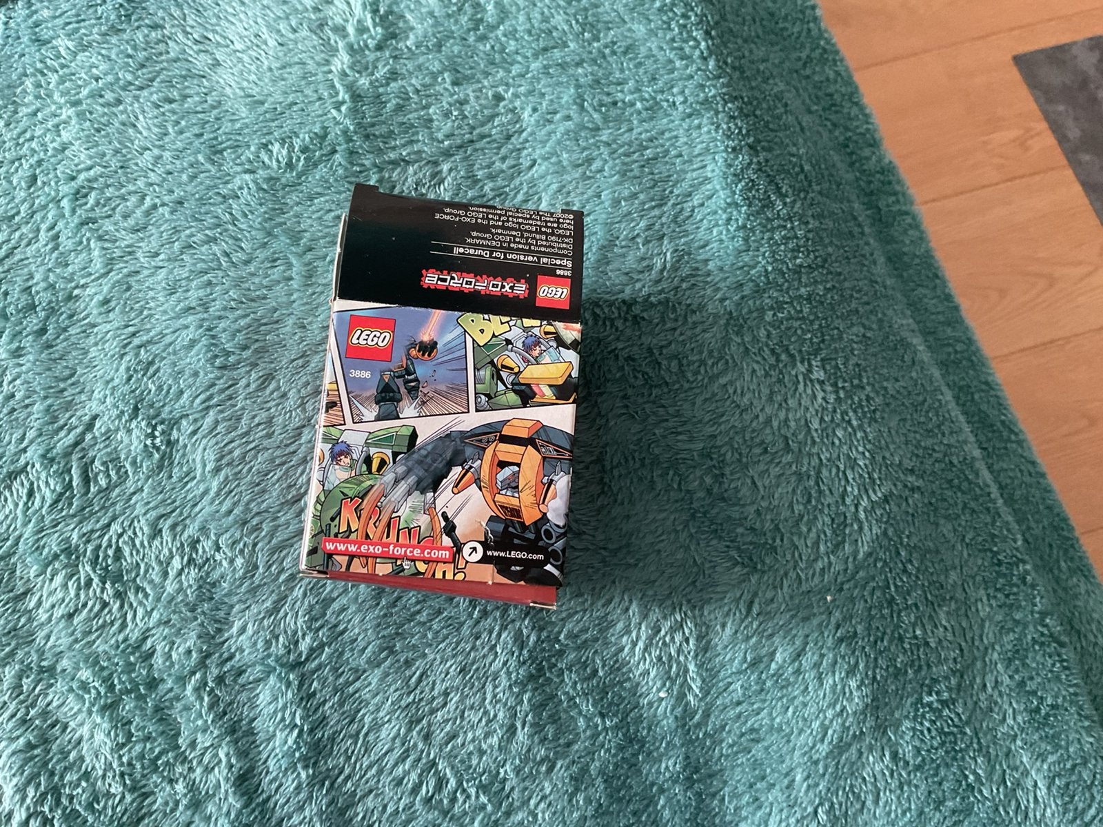 Lego Exo-Force 3886 Ryo Minifiguur met doos, Gebruikt, Overige thema's, Lego, Ophalen of Verzenden