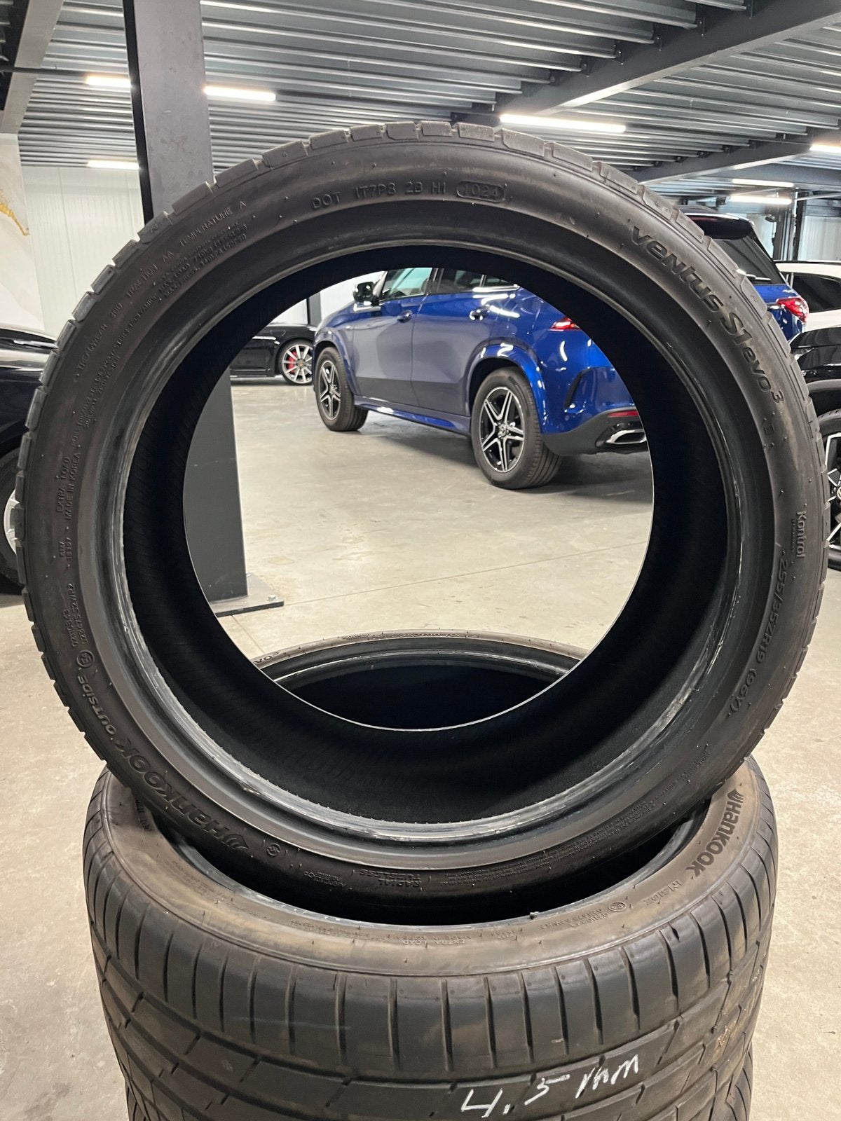 Hankook Ventus S1 EVO banden, Gebruikt, 255 mm, Band(en), Personenwagen