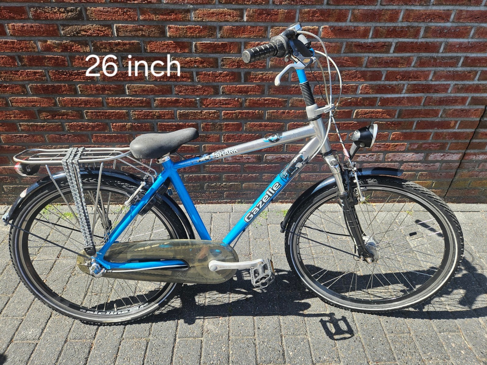 Gazelle jongensfiets kinderfiets 26 inch 3V, Ophalen, Gebruikt, 26 inch of meer, Versnellingen