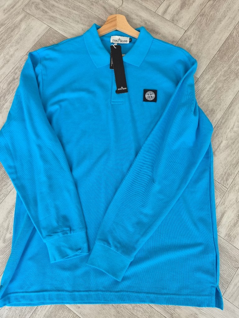 Stone Island shirt lange mouwen, xl, Kleding | Heren, Maat 52/54 (L), Blauw, Nieuw, Ophalen of Verzenden