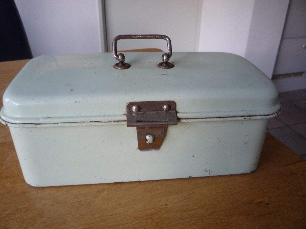 vintage koektrommel, Ophalen of Verzenden