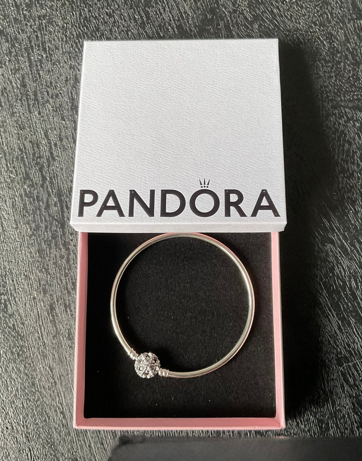 Pandora moments snowflake armband, Ophalen, Zo goed als nieuw, Zilver, Pandora