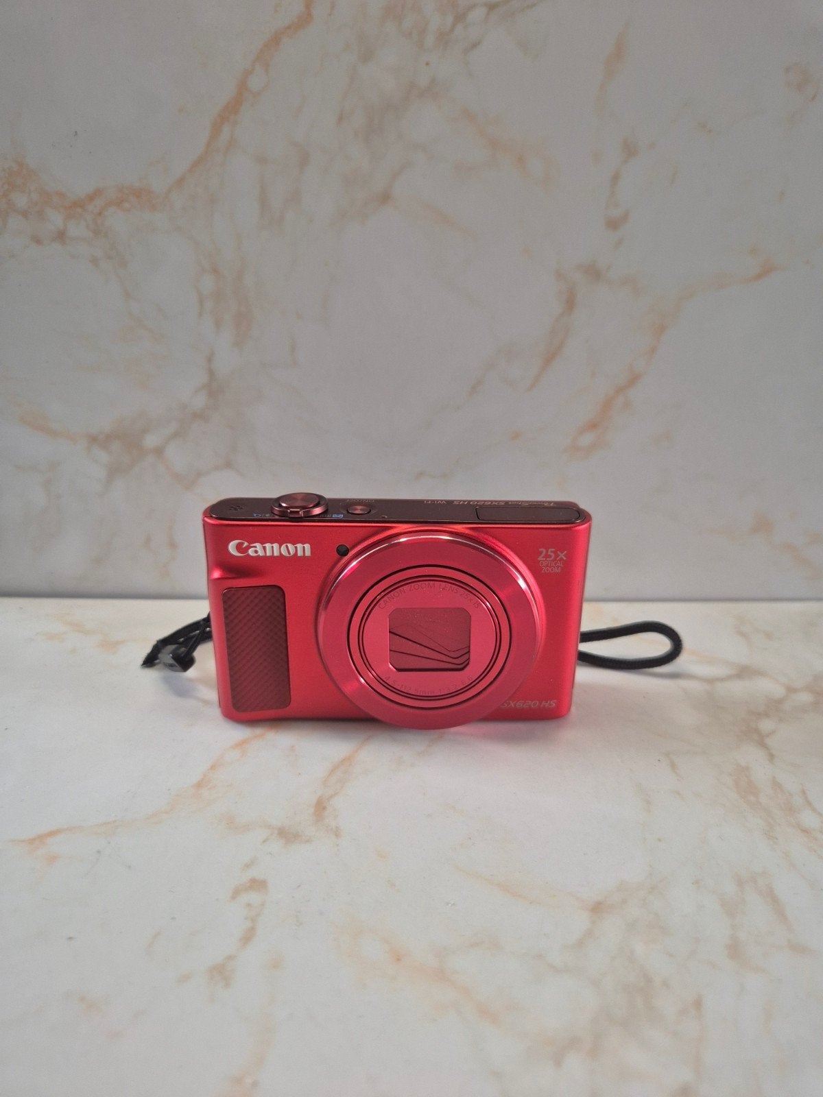 Canon PowerShot SX620 HS Rood, Ophalen, Accu, Canon, Zo goed als nieuw