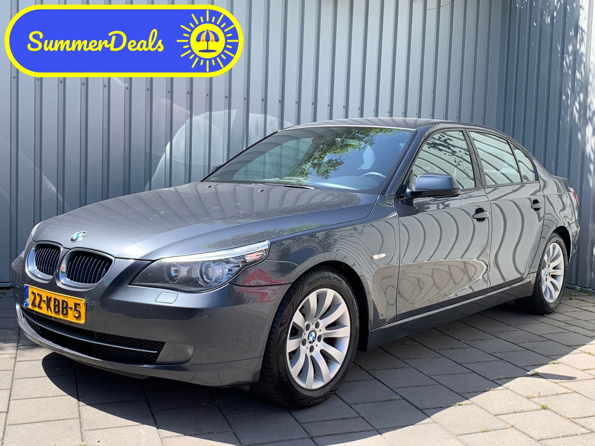 BMW 5-serie 520i Corporate Lease Business Line Edition I|Aut, Automaat, Achterwielaandrijving, Zwart, 4 cilinders