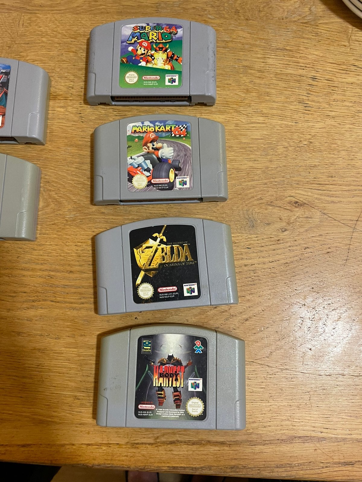 4x vintage nintendo spellen, Spelcomputers en Games, Games | Nintendo 64, 1 speler, Ophalen of Verzenden, Gebruikt, Vanaf 3 jaar