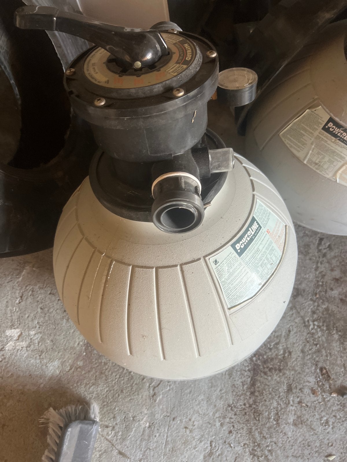 2 Zwembadpompen met zandfilters - Powerline by Hayward, Ophalen, Gebruikt, Zwembadpomp