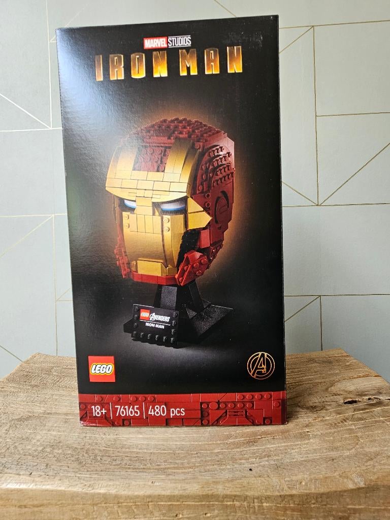 LEGO Marvel 76165 Iron Man Helmet, Kinderen en Baby's, Speelgoed | Duplo en Lego, Marvel, Lego, Nieuw, Ophalen of Verzenden