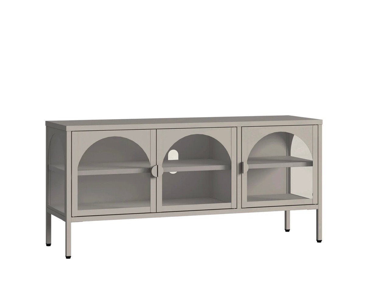 Nieuwe dressoir Klippenstad vitrinekast, Ophalen, Overige materialen, Met deur(en), 100 tot 150 cm