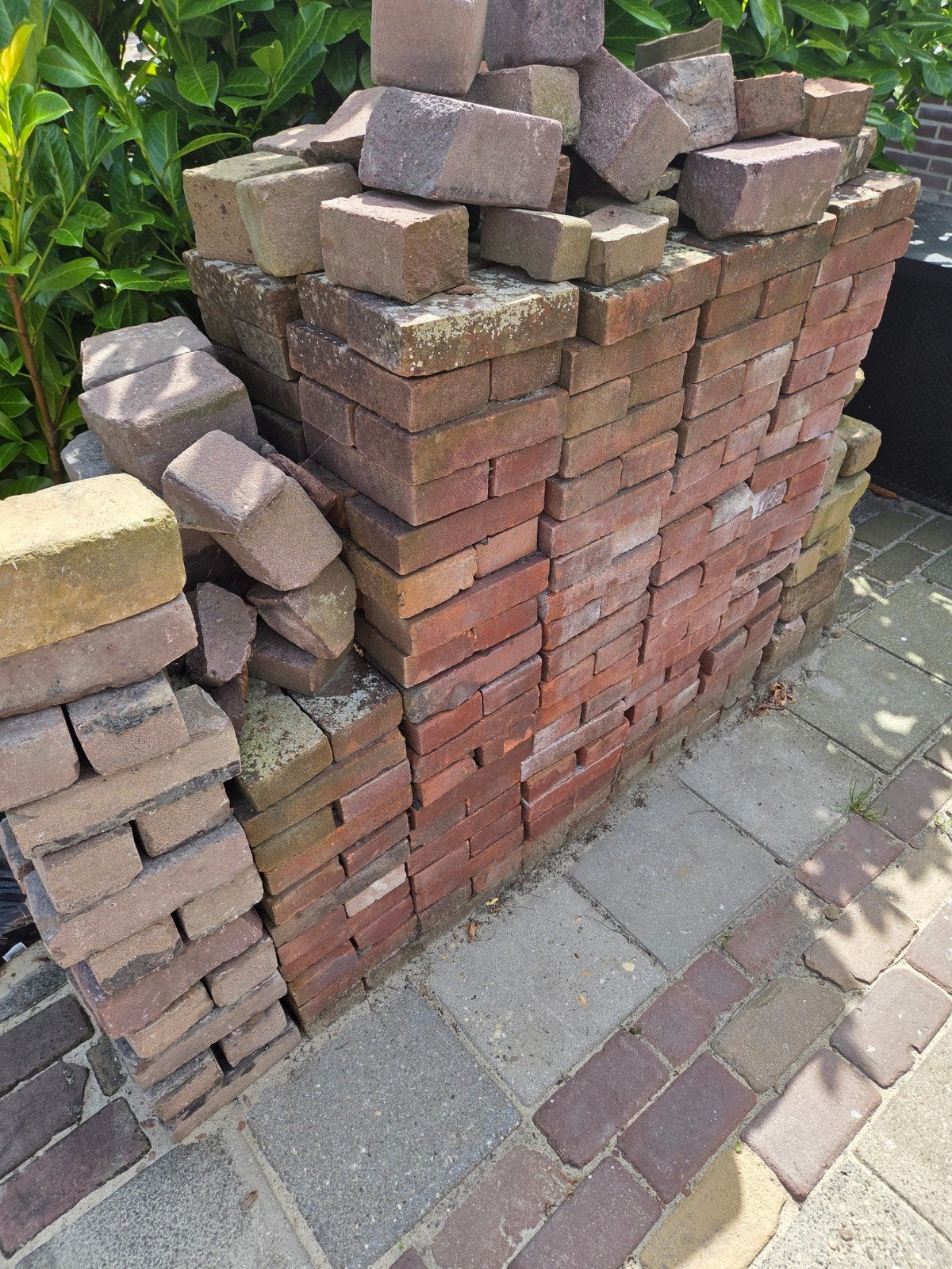 stenen en klinkers, Tuin en Terras, Ophalen, Beton, Klinkers