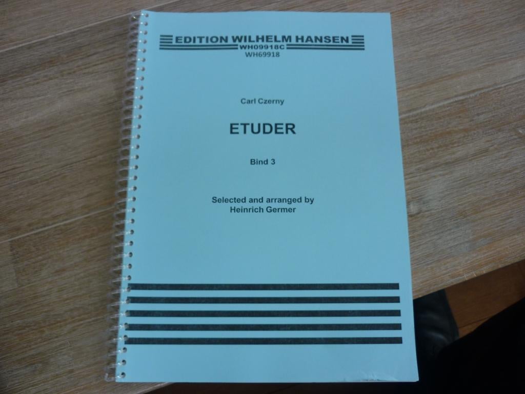 Carl Czerny - Etuder - Bind 3 edition, Orgel, Ophalen of Verzenden, Zo goed als nieuw, Artiest of Componist