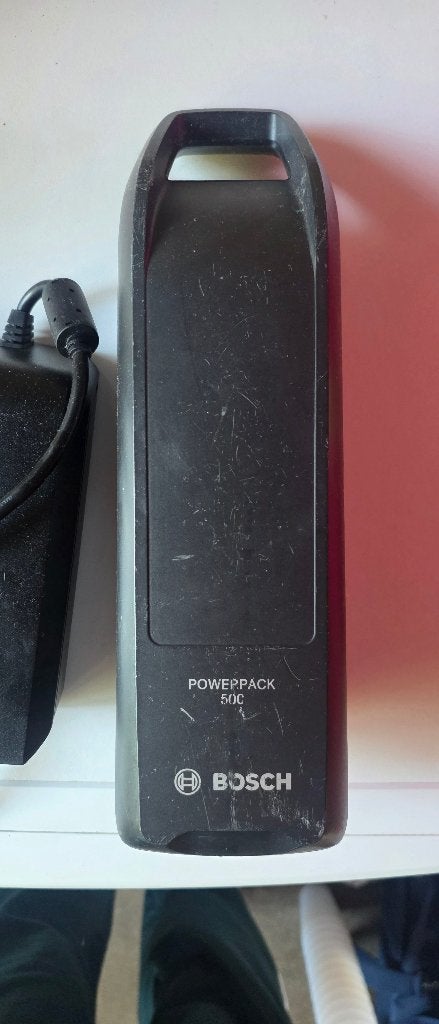 Powerpack Bosch ebike accu 500 met 2 opladers, Zo goed als nieuw