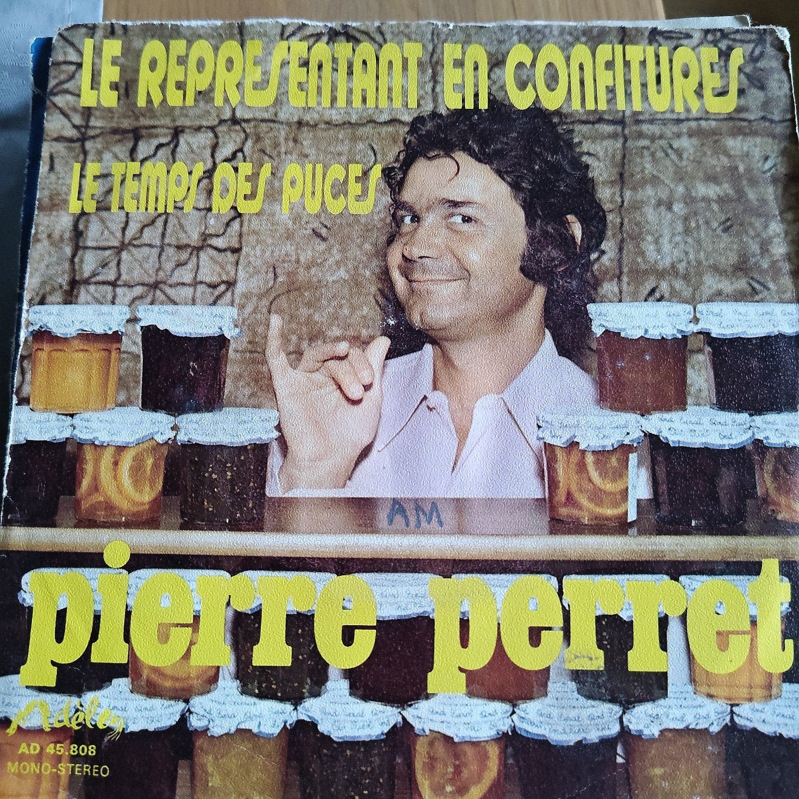 Pierre Perret - Le Représentant en Confitures (Single), Ophalen of Verzenden, Gebruikt, 7 inch