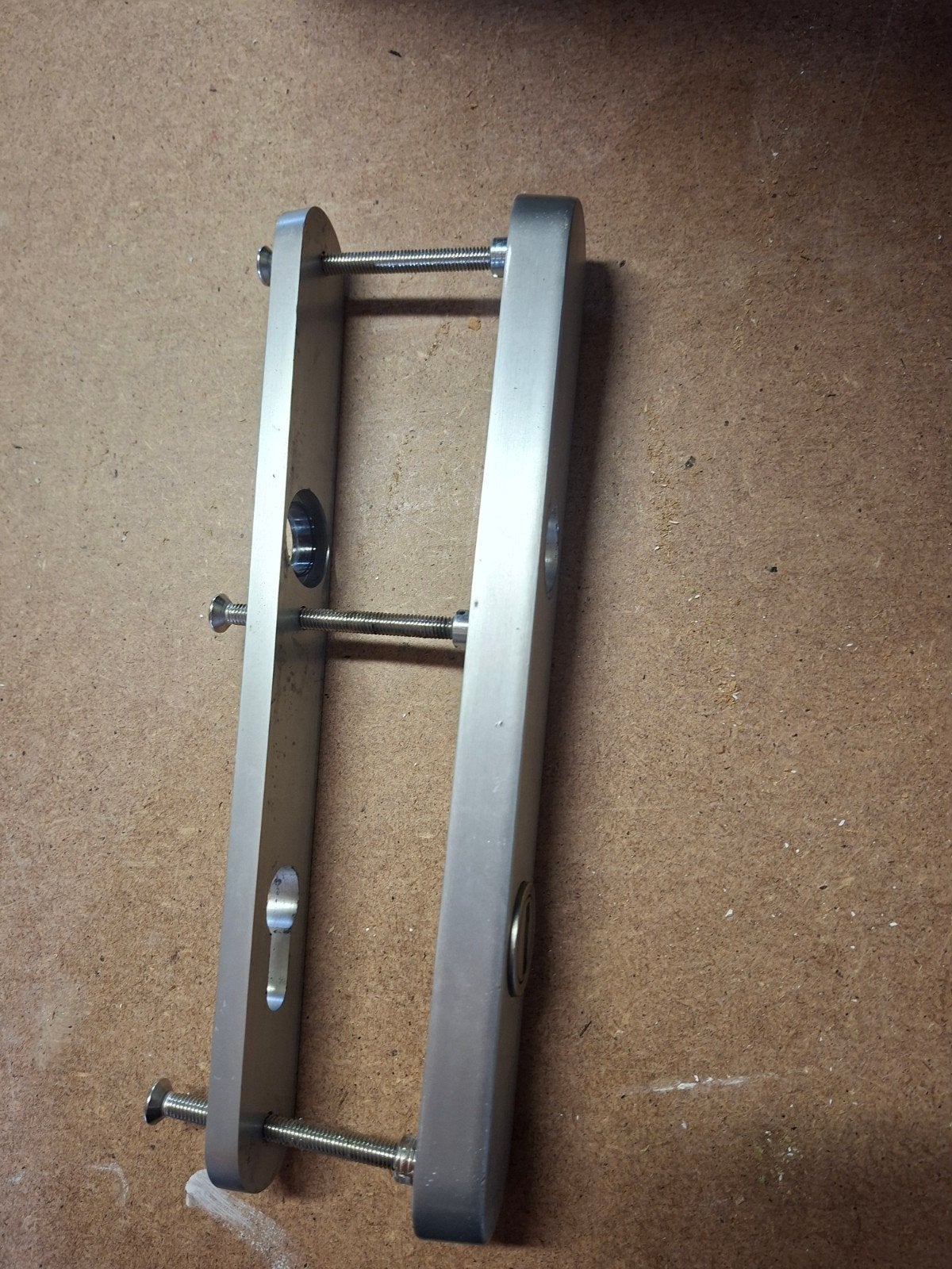 Smal PC92 Kerntrekbeveiligd Veiligheidsbeslag, Ophalen of Verzenden, Gebruikt, Overige materialen, Klink of Kruk