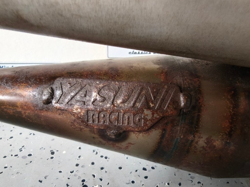 Yasuni Racing YAMAHA BWS scooter uitlaat REF: 306 97/24-430/, Gebruikt, Ophalen of Verzenden, Uitlaat, Racing