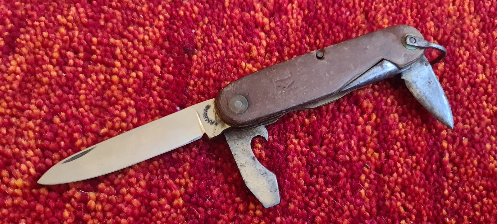 Vintage AMEFA Zakmes - KL (Koninklijke Landmacht), Ophalen of Verzenden