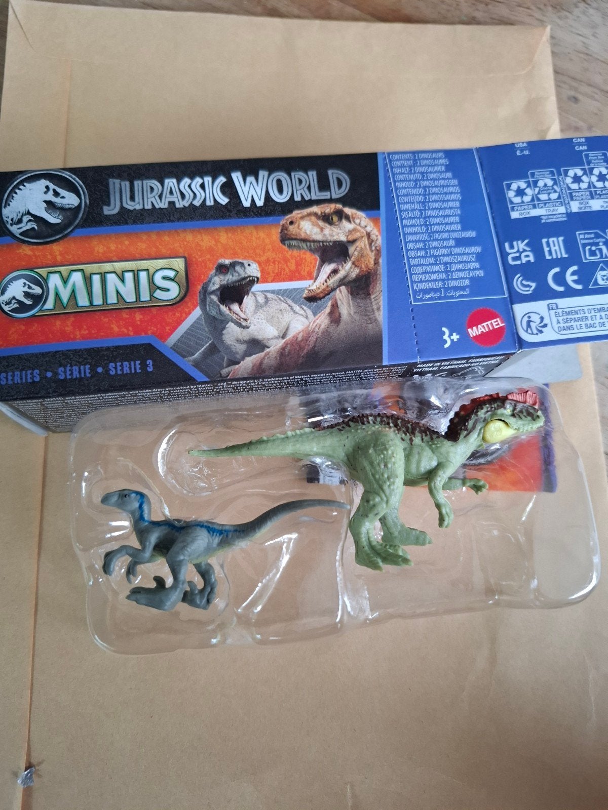 Jurassic World Minis  - Serie 3, Ophalen of Verzenden, Nieuw