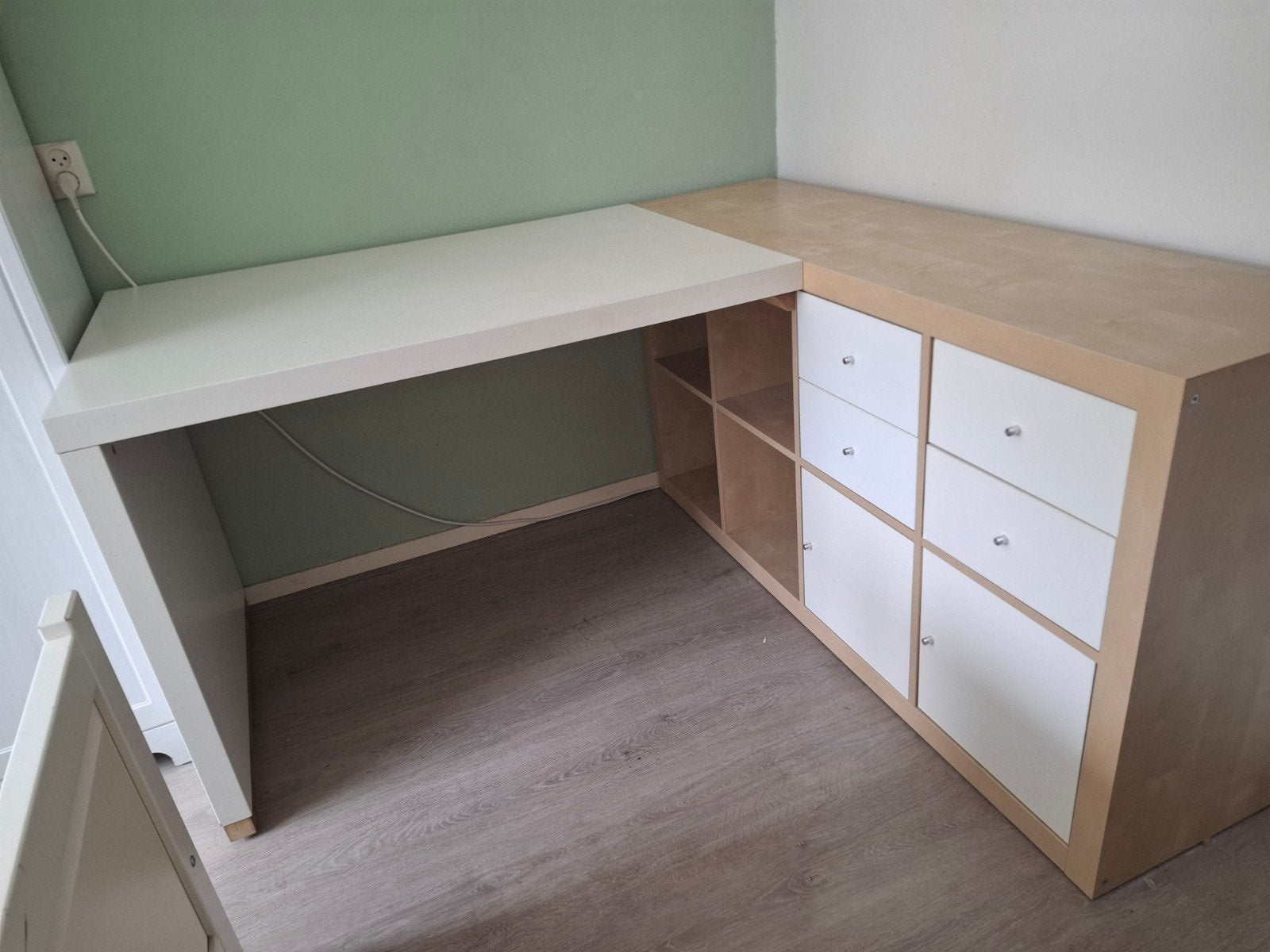 Kallax kasten set bureau, Ophalen of Verzenden, 25 tot 50 cm, Minder dan 100 cm