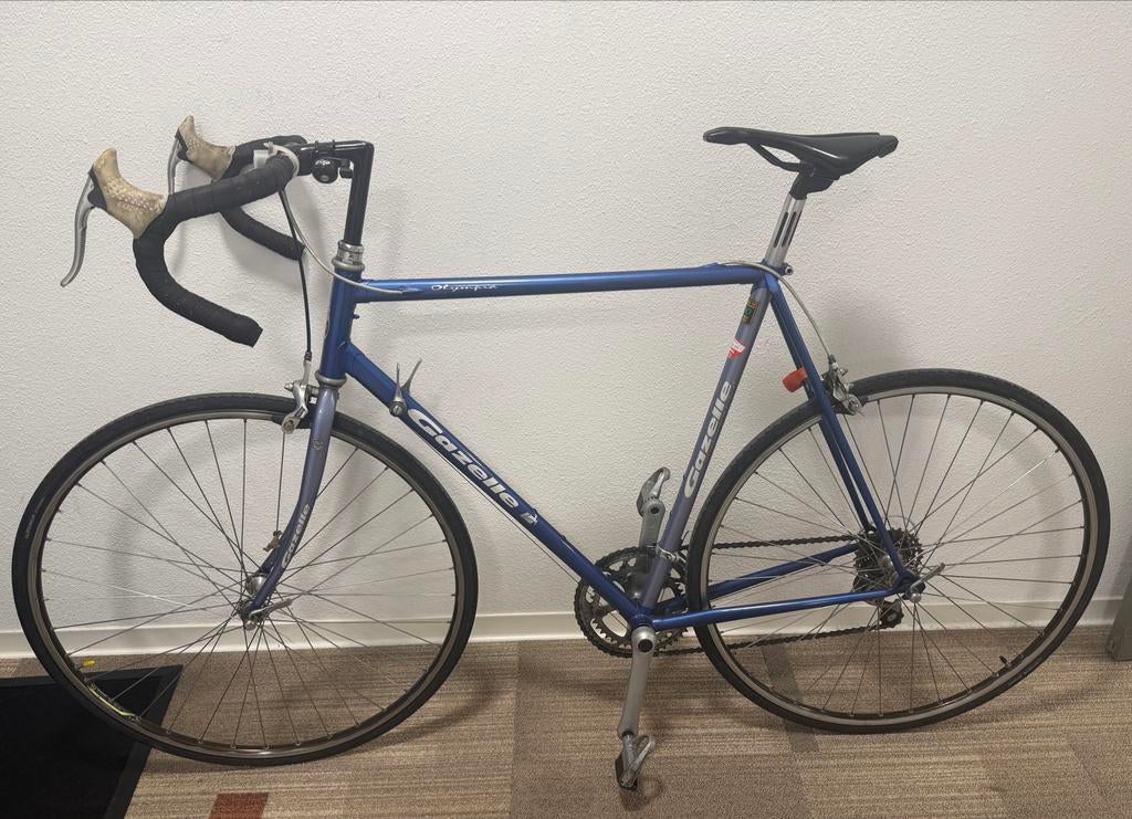 Gazelle Olympia Vintage Racefiets, Fietsen en Brommers, Fietsen | Racefietsen, 28 inch, Gebruikt, Heren, Ophalen of Verzenden