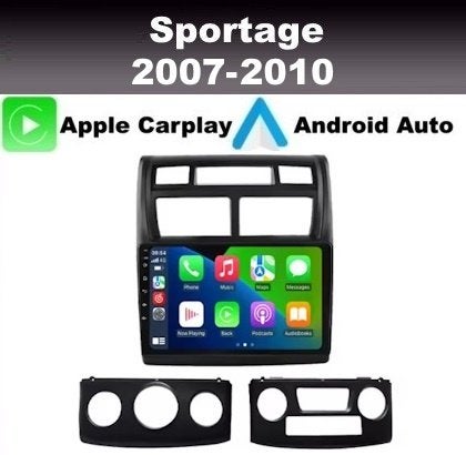 Kia Sportage 2007-2010 navigatie android 14 apple carplay, Ophalen of Verzenden, Nieuw