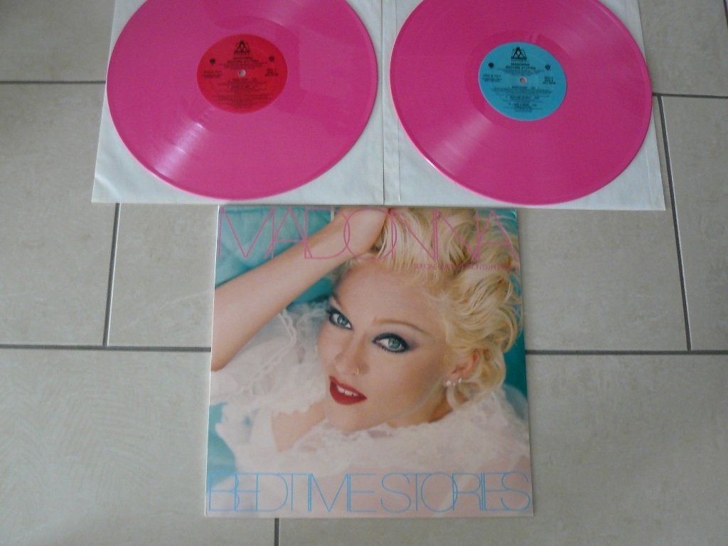 2 LP Madonna Bedtime stories , promo pink vinyl US 1994, Promo, Verzenden, Zo goed als nieuw, LP