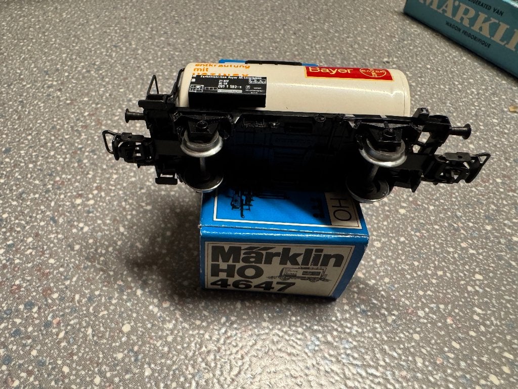Märklin ketelwagen 4647, Hobby en Vrije tijd, Modeltreinen | H0, Zo goed als nieuw, Wagon, Wisselstroom, Märklin, Ophalen of Verzenden