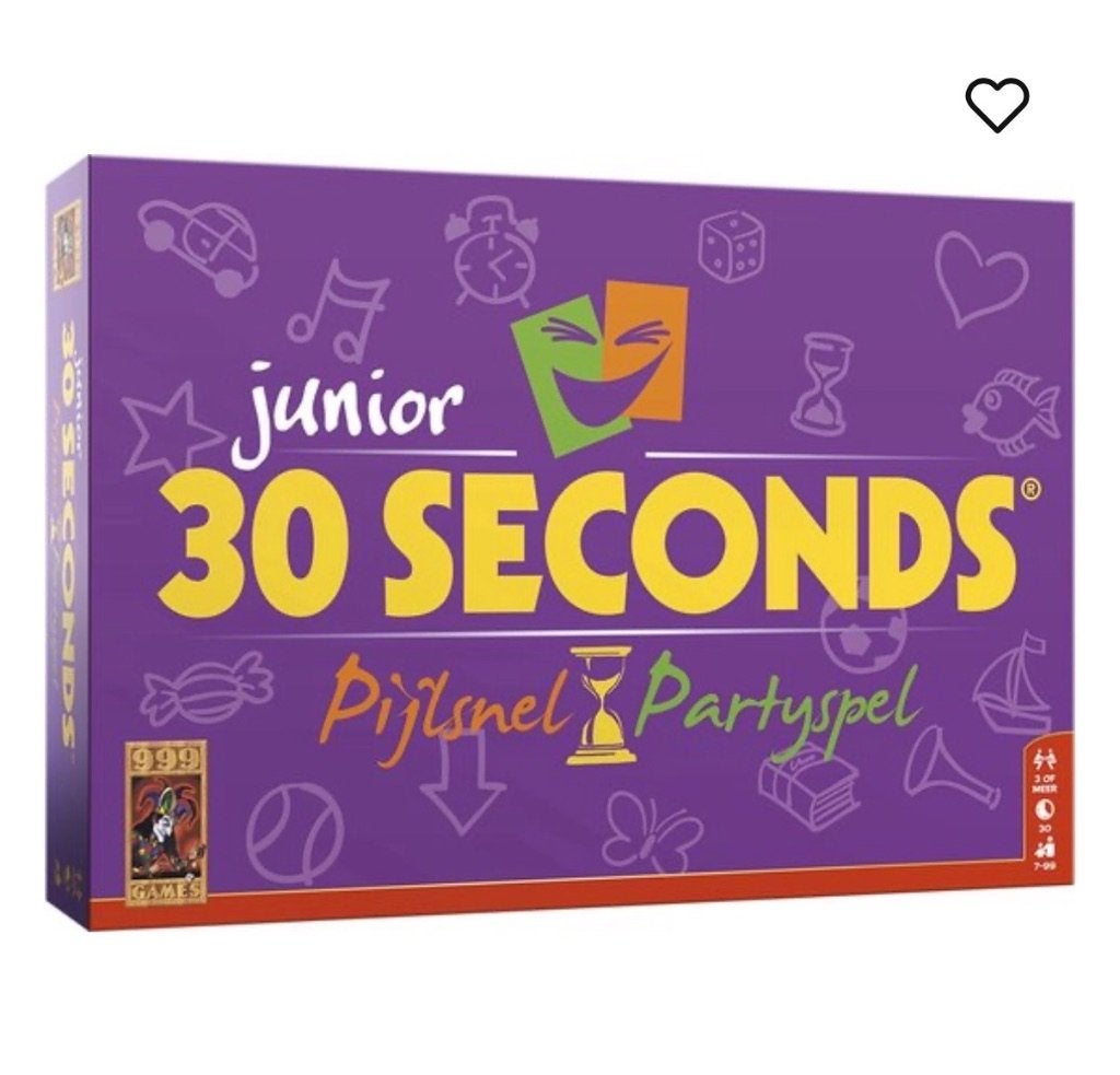 30 seconds junior, Ophalen