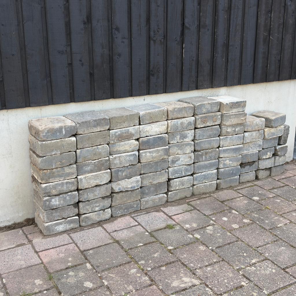 Koppelstones straatstenen klinkers, Tuin en Terras, Tegels en Klinkers, Ophalen, Zo goed als nieuw, Beton, Klinkers