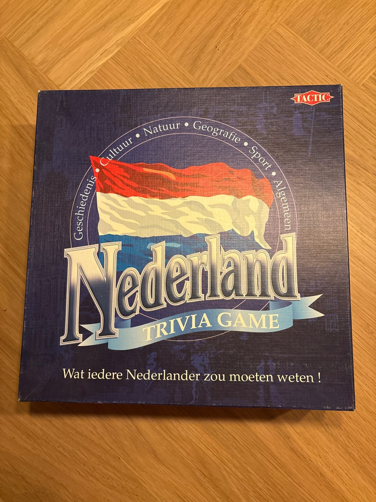 Nederland Trivia Game, Drie of vier spelers, Ophalen, Gebruikt