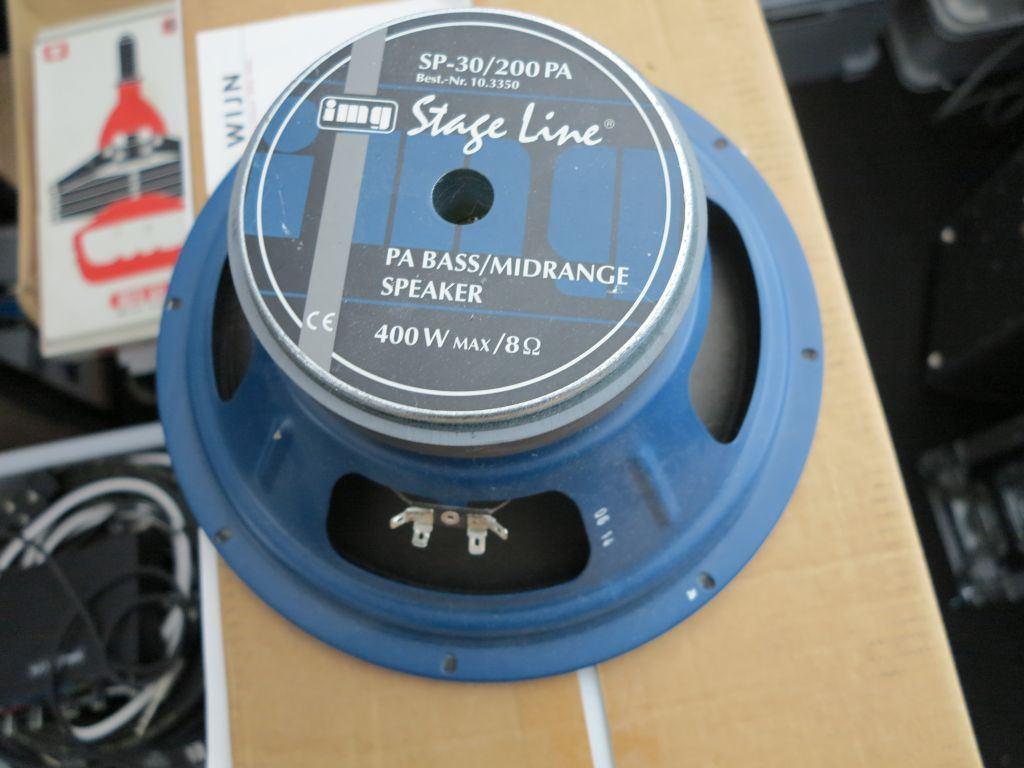 Stage Line 12'' speaker, Overige typen, Zo goed als nieuw, 120 watt of meer, Ophalen