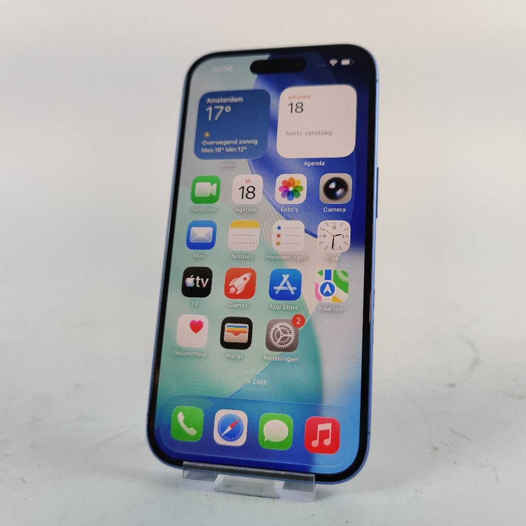 Apple iPhone 16 128GB 86% || Nu voor maar € 579.99, Gebruikt, Ophalen of Verzenden, X, X