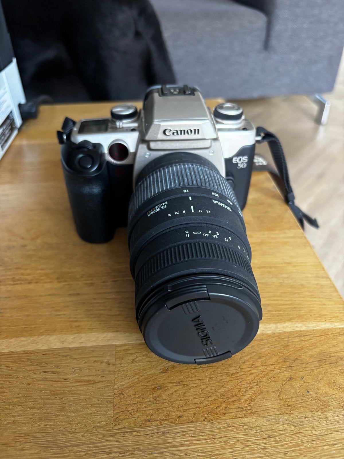 Canon EOS 50 en Ricoh Singlex TLS met diverse lenzen, Audio, Tv en Foto, Ophalen, Gebruikt, Spiegelreflex, Canon