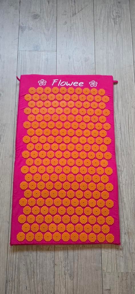Flowee Acupressuurmat - Roze/Oranje, Ophalen of Verzenden, Gebruikt