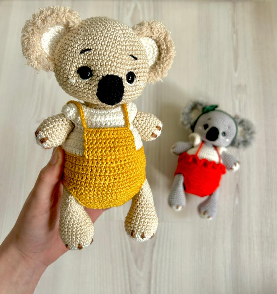 Gehaakte Baby Koala Luca, Ophalen of Verzenden, Nieuw, Haken, Overige typen