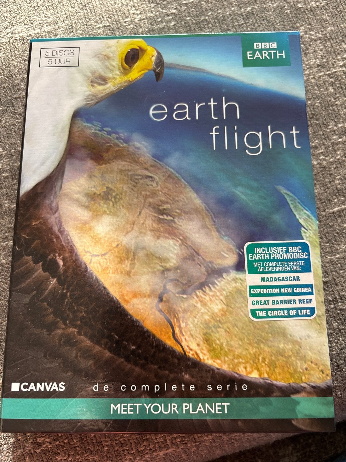 DVD Earth Flight - De complete serie (5 discs), Ophalen, Alle leeftijden, Boxset, Natuur