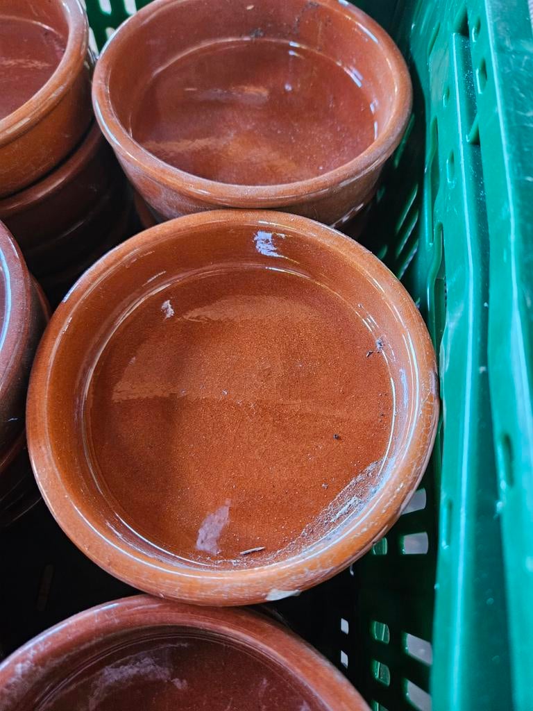 Tapasschaaltjes / ovenschaaltjes  terracotta, Ophalen of Verzenden, Aardewerk, Overige stijlen, Schaal of Schalen