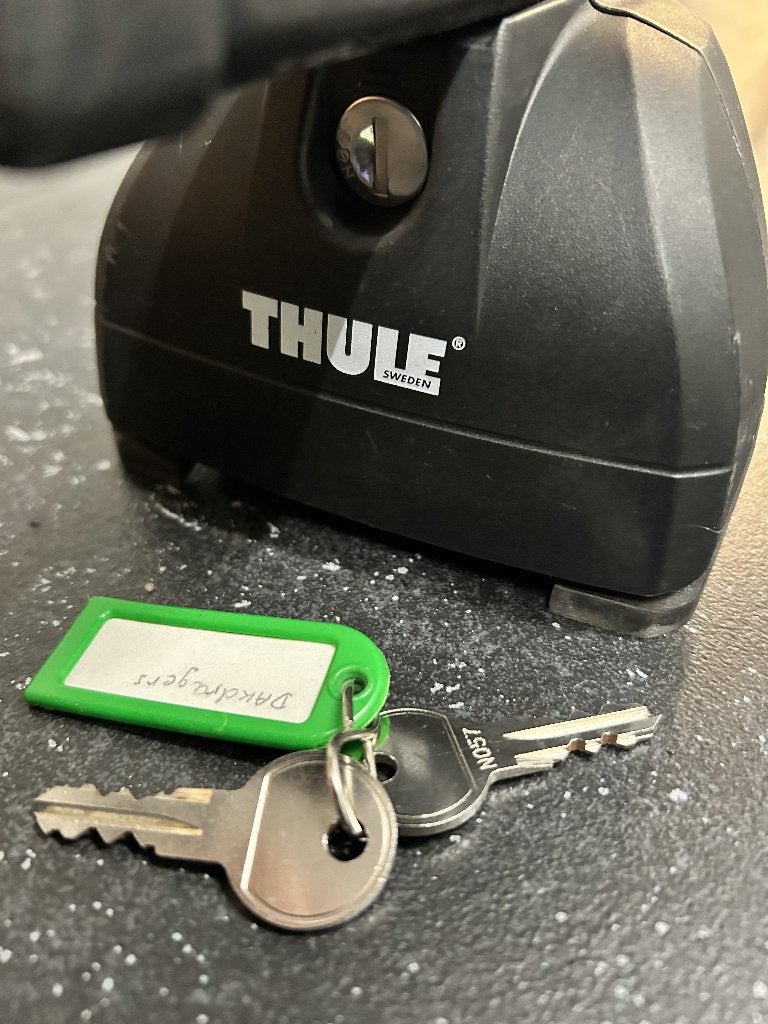 Thule dakdragers, Auto diversen, Ophalen, Gebruikt