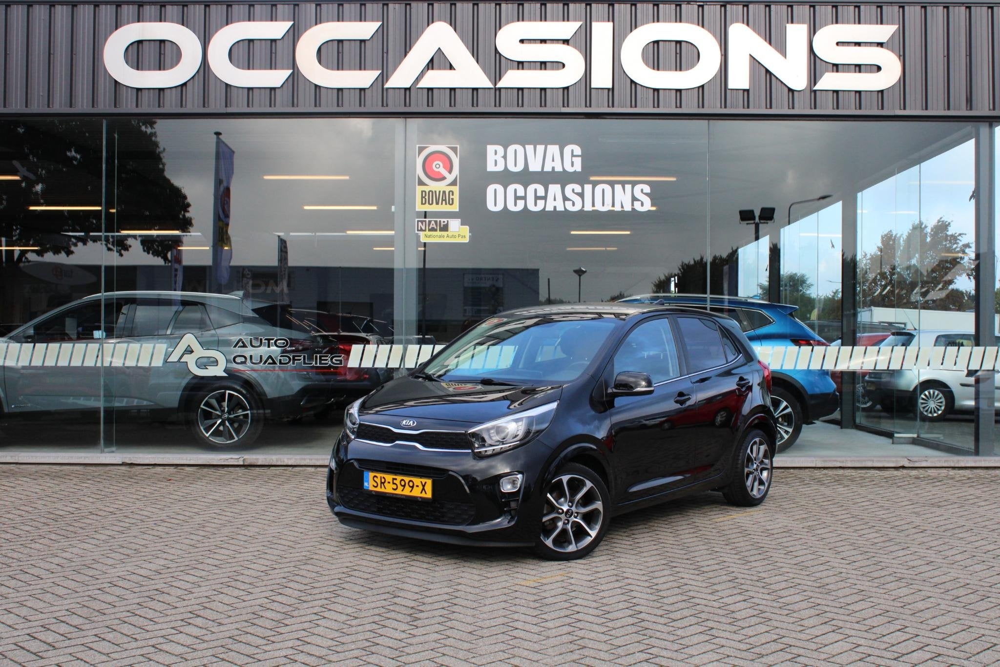 Kia Picanto 1.0 CVVT Colour Edition APPLE CARPLAY/ NAVIGATIE, 12 maanden, Stof, Gebruikt, Euro 6