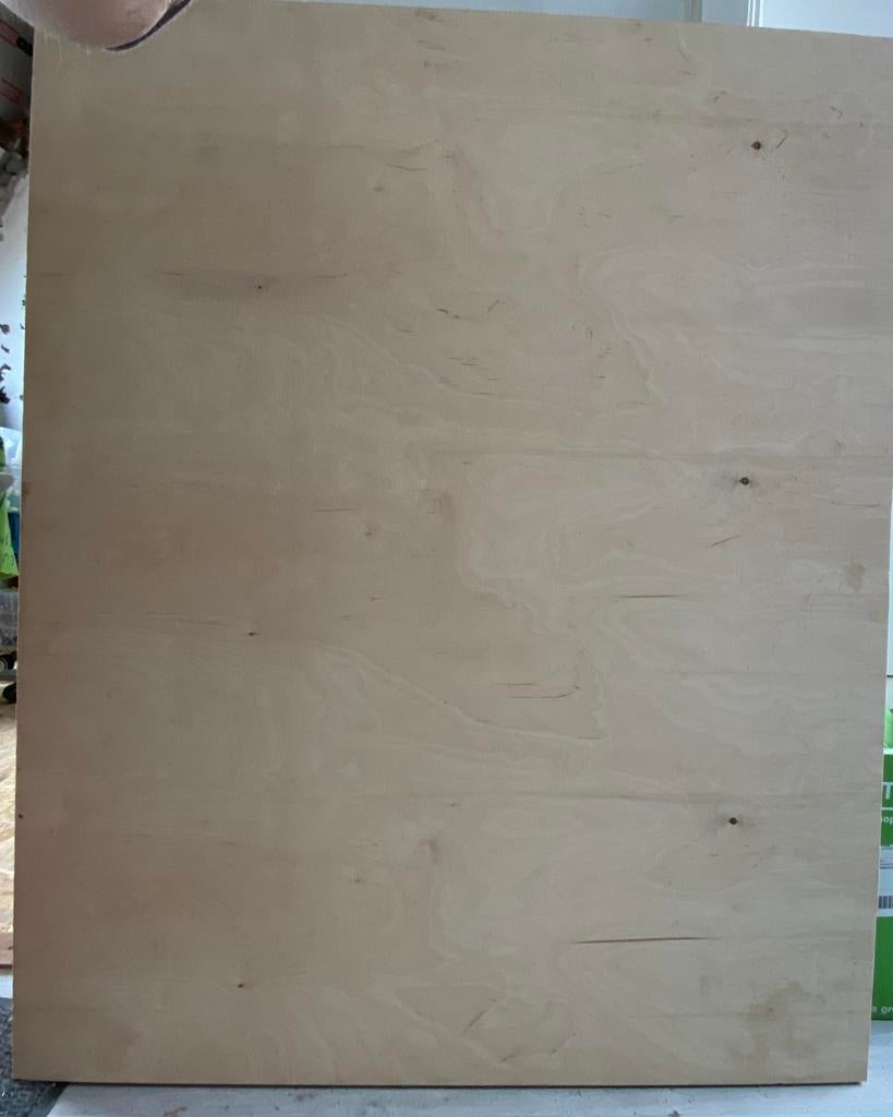 40mm multiplex plaat 100x124 cm, Ophalen, Zo goed als nieuw, Multiplex