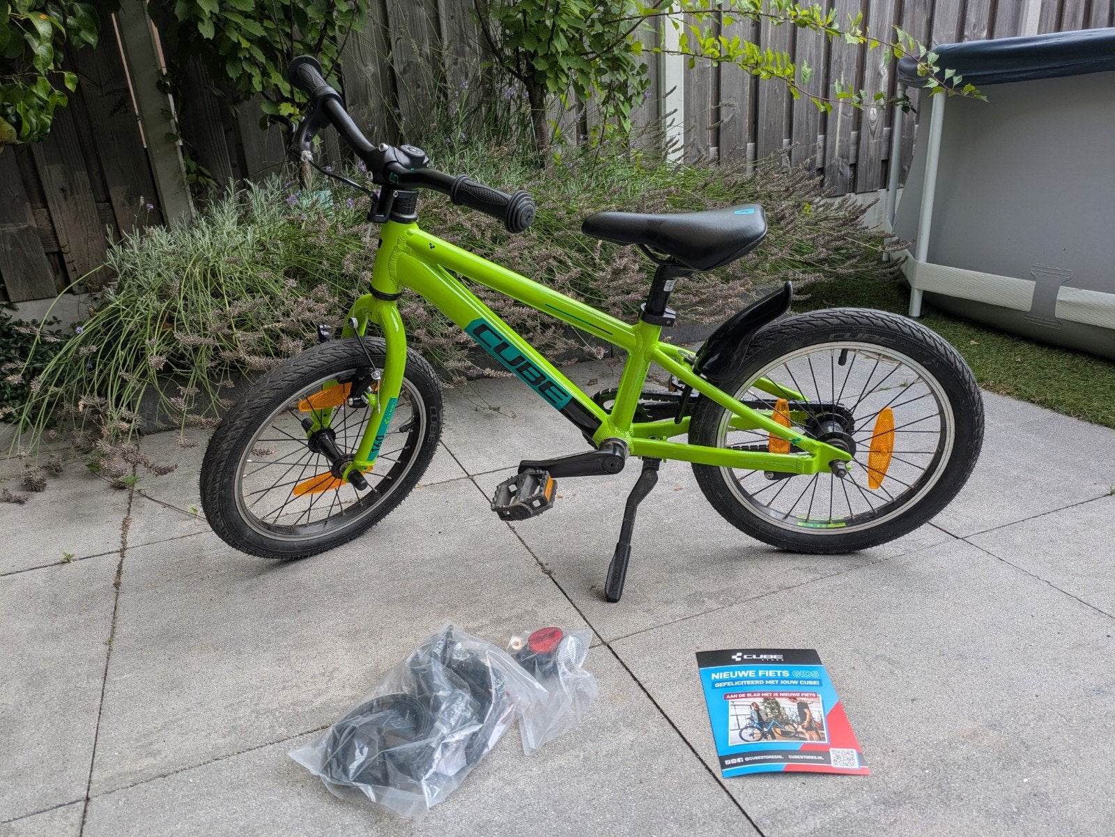 Cube Acid 160 kinderfiets (16 inch) - Slechts 1 jaar oud, Ophalen, Zo goed als nieuw, 16 tot 20 inch