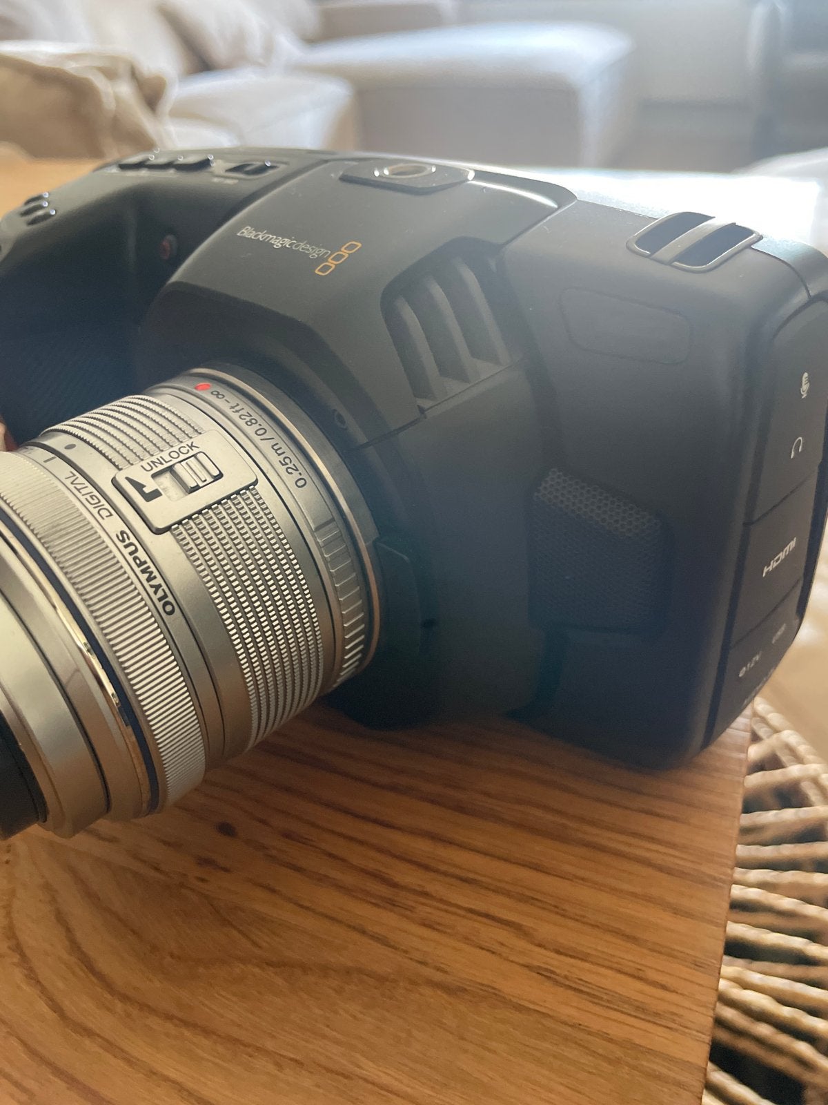 Blackmagic Pocket Cinema Camera 4K (BMPCC4K) GEEN HDMI!, Audio, Tv en Foto, Videocamera's Digitaal, Full HD, Zo goed als nieuw