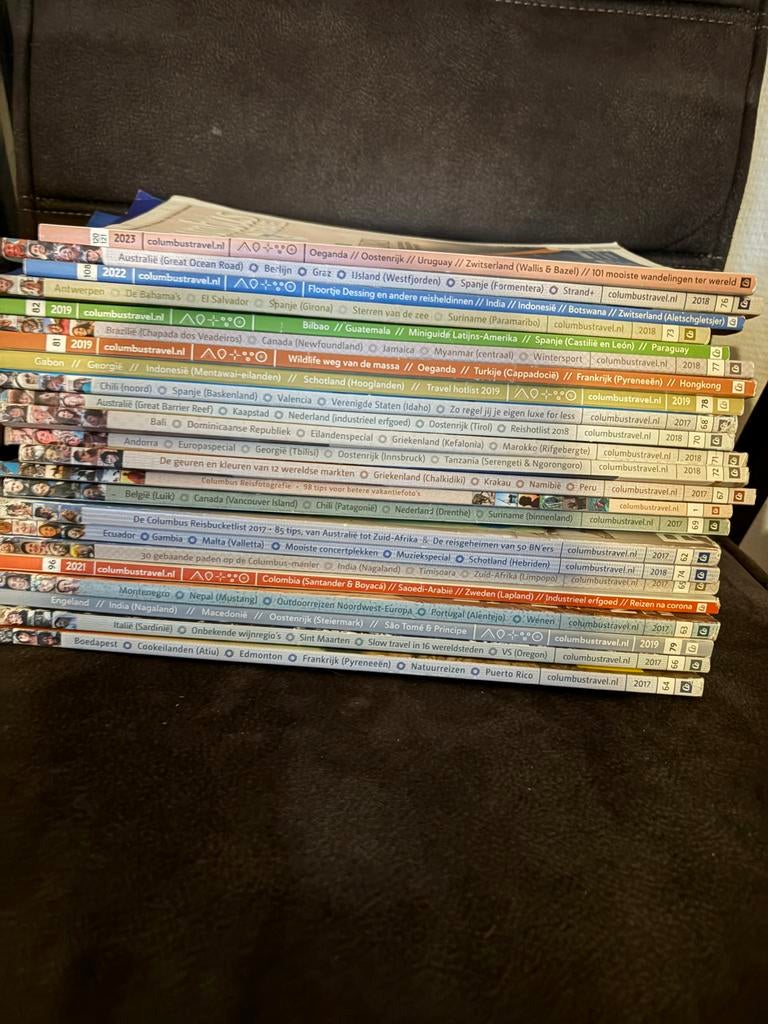 Columbus Travel Magazine Collectie (2017-2023), Europa, Reisgids of -boek, Ophalen, Gelezen