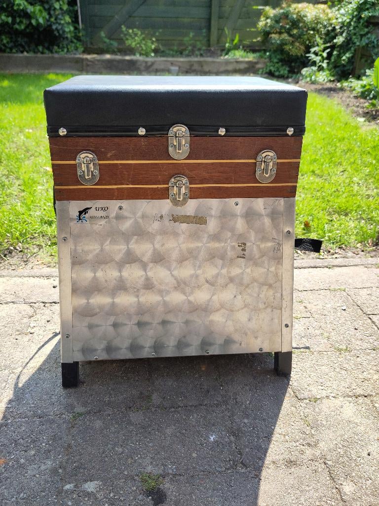Viskoffer + visspullen, Watersport en Boten, Ophalen, Gebruikt, Koffer of Tas
