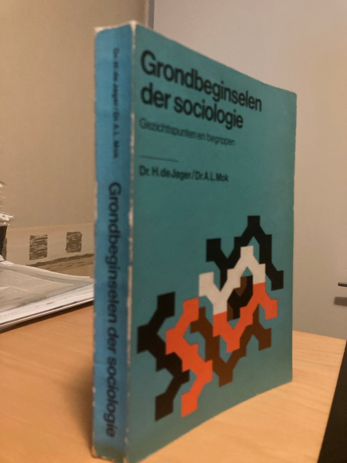 Grondbeginselen der sociologie - H. de Jager / A.L. Mok, Boeken, Studieboeken en Cursussen, Ophalen of Verzenden, Gamma, Gelezen