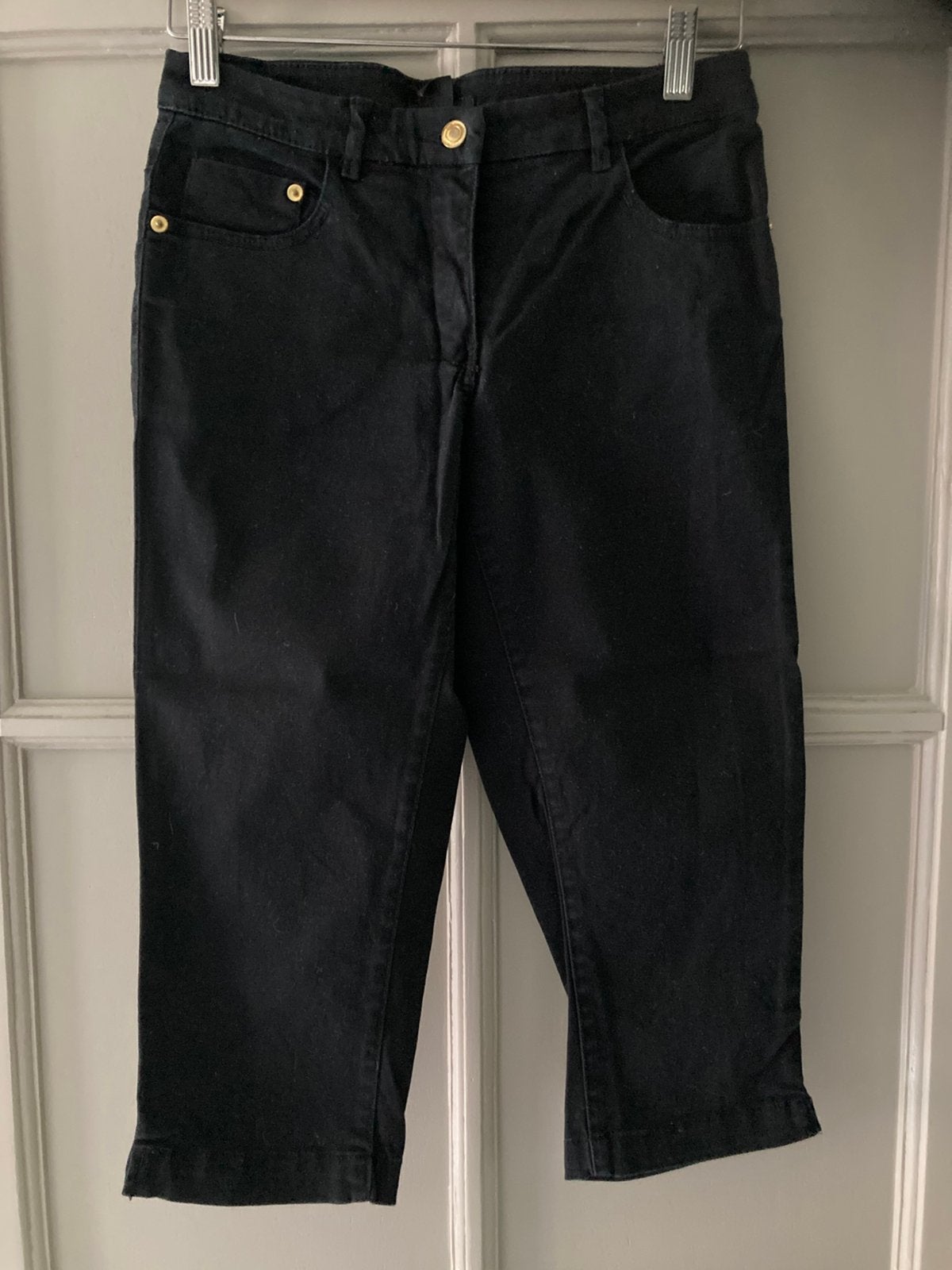 Capri zwart H&M, maat S, Zwart, Ophalen of Verzenden, Zo goed als nieuw, Driekwart