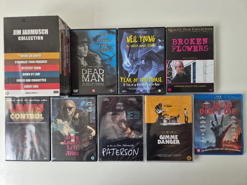 Hele Oeuvre Jim Jarmusch - 14-Disc - Geseald, Cd's en Dvd's, Dvd's | Filmhuis, Alle leeftijden, Ophalen of Verzenden, Nieuw in verpakking