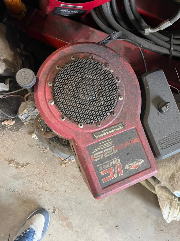 B&S 12,5HP, Ophalen, Gebruikt, Benzinemotor