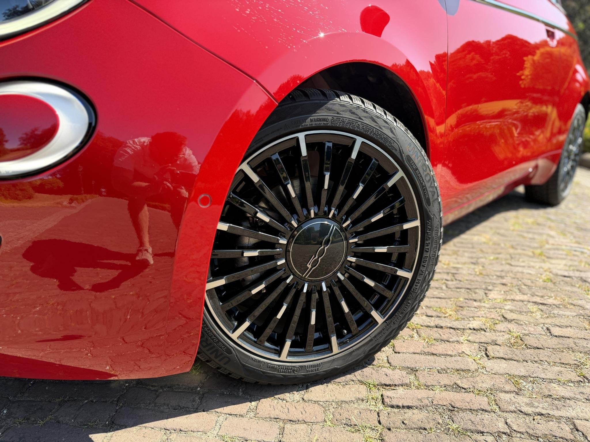 Fiat 500 C La Prima 42 kWh | Blind Spot | Camera | CarPlay |, Auto's, Gebruikt, Cabriolet, 4 stoelen, 305 km