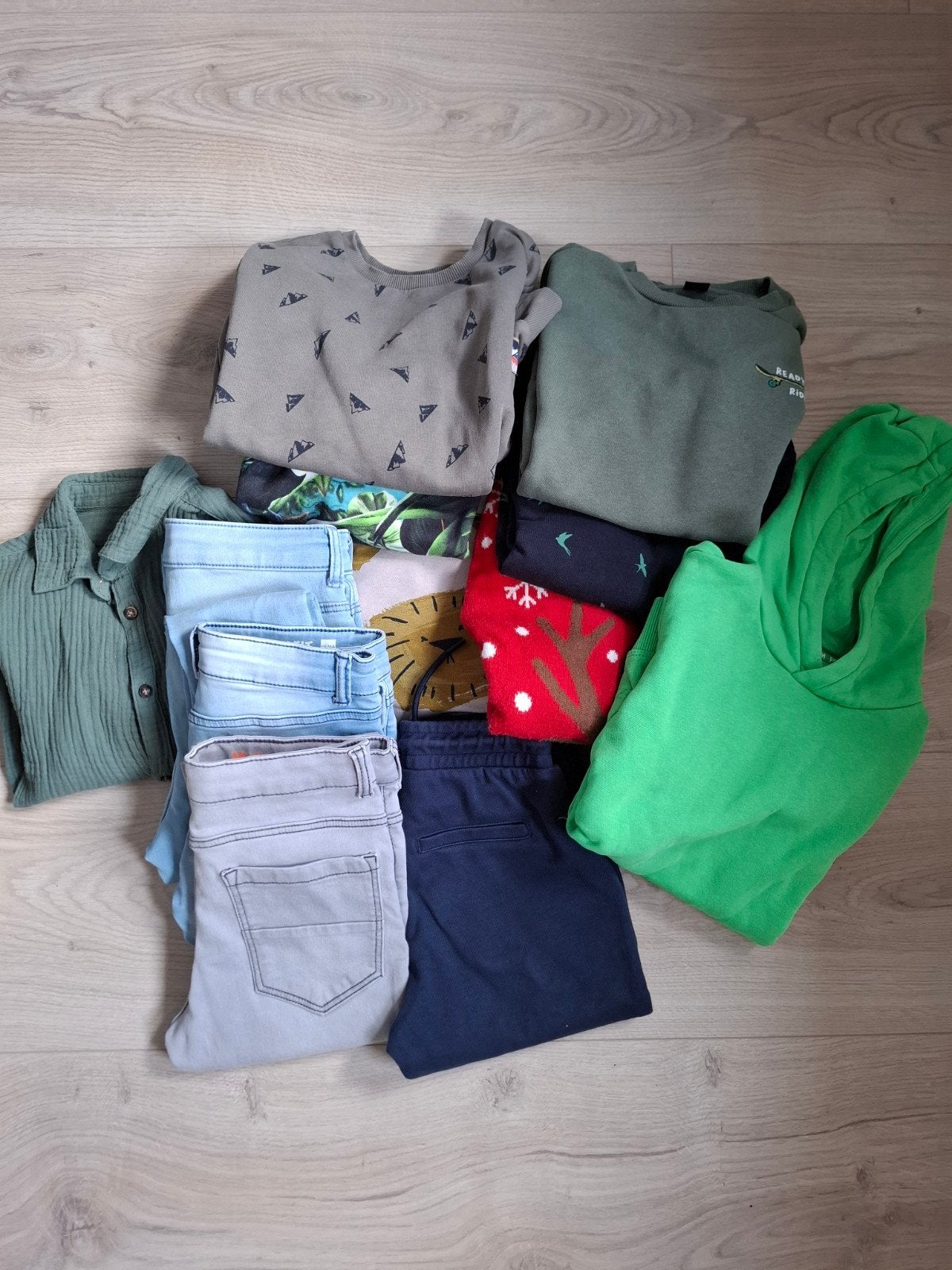jongens pakket herfst/winter maat 134/140, Kinderen en Baby's, Trui of Vest, Ophalen of Verzenden, Zo goed als nieuw, Jongen