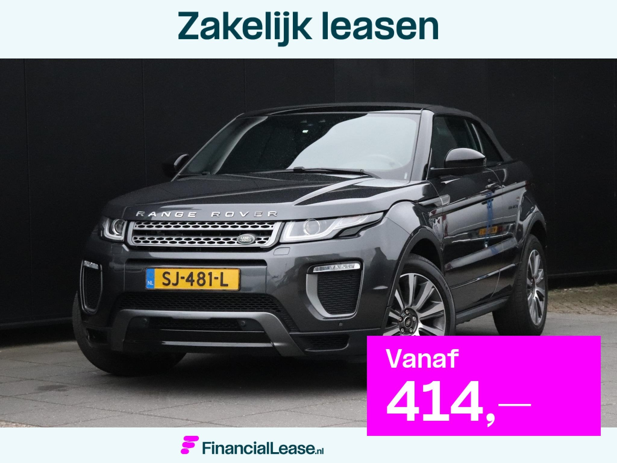Land Rover Range Rover Evoque Convertible 2.0 TD4 HSE Dynami, Automaat, 2005 kg, Gebruikt, Euro 6